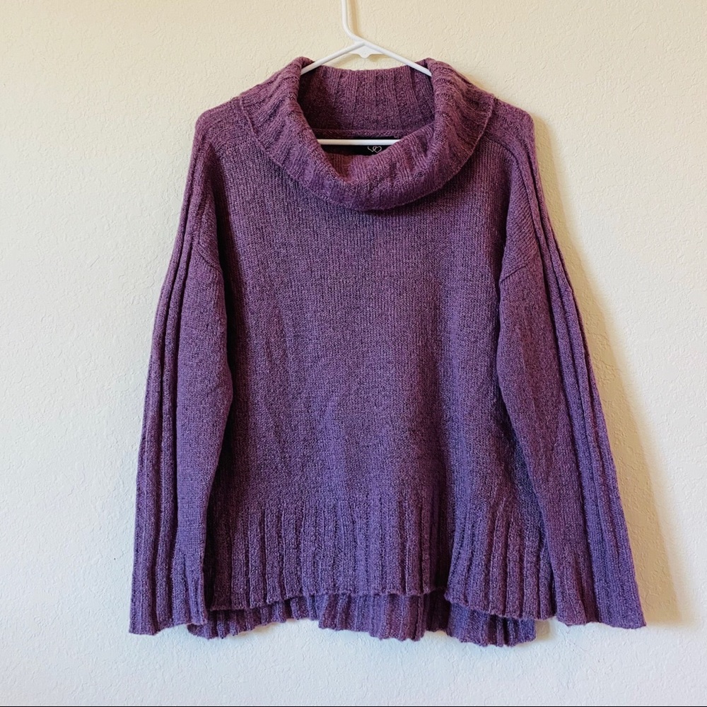 Hooked Up by I.O.T. Purple Sweater